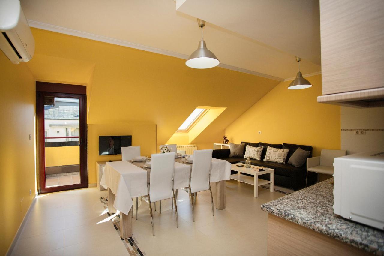 Apartamento Dpcristal Atico Vistas Al Camino Sarria Exterior foto